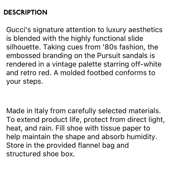 Gucci Slide Sandals - Picture 15 of 16